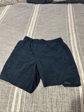 lululemon athletica Men's Dark Navy Heather Performance Shorts